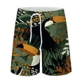 thumbnail image 1 of Edvintorg Mens Swim Shorts Fashion 3D Printing Breathable Seaside Vacation Beach Shorts Swimming Trunks, 1 of 2
