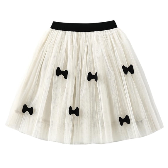 Edvintorg Mini Skirts for Girls Elastic Waisted Layered Tutu Tulle Skirt Clothes for Girls Size 2-12