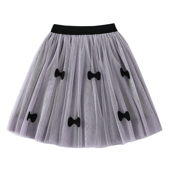 Edvintorg Mini Skirts for Girls Elastic Waisted Layered Tutu Tulle Skirt Clothes for Girls Size 2-12