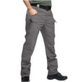 thumbnail image 1 of Edvintorg New Cargo Pants For Men Clearance 2023 Fashion Pants Multiple Pockets Cargo Trousers Pants Mens Clothing, 1 of 6