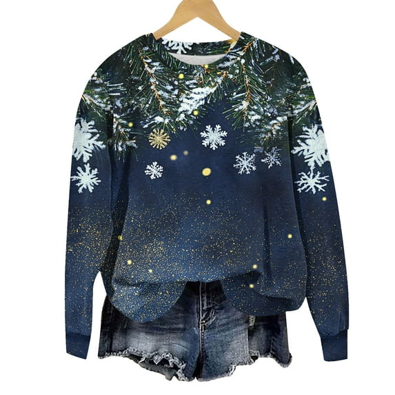 Edvintorg Oversized Sweatshirt for Women Long Sleeve Pullover Tops Lightweight Crewneck Sweatshirts Fashion Fall Winter Clothes 2025