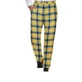 thumbnail image 1 of Edvintorg Plaid Pants For Men Work Casual Clearance Men's Printing Personalized Pants Pocket Button Suit Pants Leggings Pants With Pockets, 1 of 6