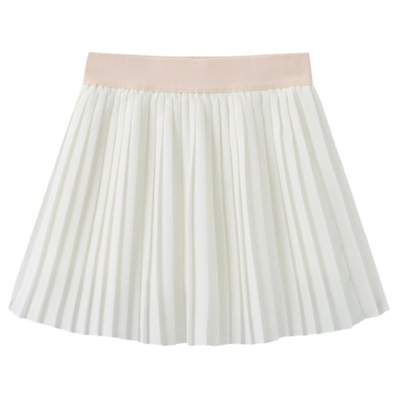 Edvintorg Pleated Mini Skirt for Girls Gradient Elastic Waisted Lightweight Athletic Casual Party Performance Skirt Size 5-12