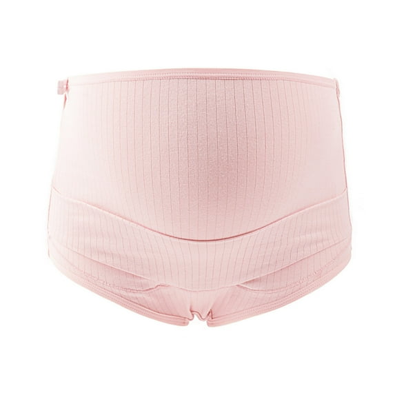 Edvintorg Pregnancy Underwear Women Fashion Solid Color Breathable Soft Stretch Maternity Panties Pregnant Women's Underwear with Belly Support