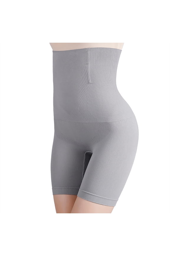 Shapewear Shorts Plus Size Women's Traceless High Waist Flat Angle Abdominal Tight Pants with Girdle and Hip Lifting Body Shaping Pants Underwear
