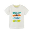thumbnail image 1 of Edvintorg Shirts for Kids Boys Fashion Cartoons Printing Round Neck Short-Sleeved Cotton Tshirt Summer Casual Tops 1-7Years Children's Clothing Boy, 1 of 6