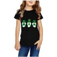 thumbnail image 1 of Edvintorg St. Patrick's Day T-Shirts for Children Kids Boys Girls Summer Tshirt Fashion Cute Round Neck Printed Short Sleeve Casual Tops for Teeanger 3-14Years, 1 of 4