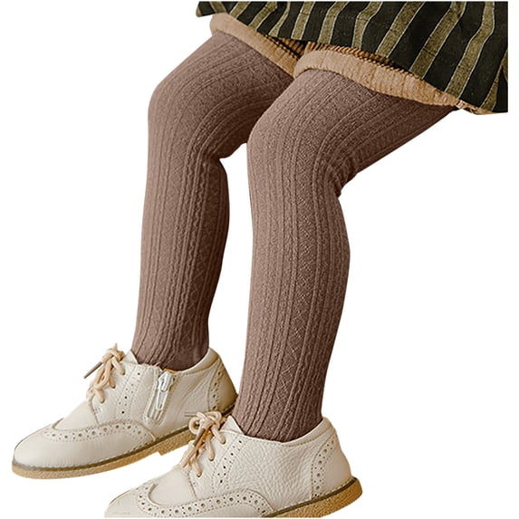 Edvintorg Stockings for Girls Pantyhose 2-12 Years Kids Girls Tights Winter Elastic Warm Pantyhose Children's Bottom Socks and Pant Leggings