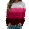thumbnail image 1 of Edvintorg Sweatshirts for Women Crewneck Long Sleeve Shirts Tunic Tops for Leggings Fashion Womens Sweatshirts Pullover, 1 of 4