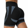 thumbnail image 1 of Edvintorg Thin Fitness Yoga Short for Women High-Waist Summer Shorts Bottom Biker Cycling Shorts Bodycon Streetwear Female Clothing Workout Shorts, 1 of 2