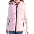 thumbnail image 1 of Edvintorg Vest for Kids Solid Color Sleeveless Hooded Thickened Mid Length Down Jacket Waistcoat with Zipper Casual Winter Warm Coat 5-10 Years, 1 of 3