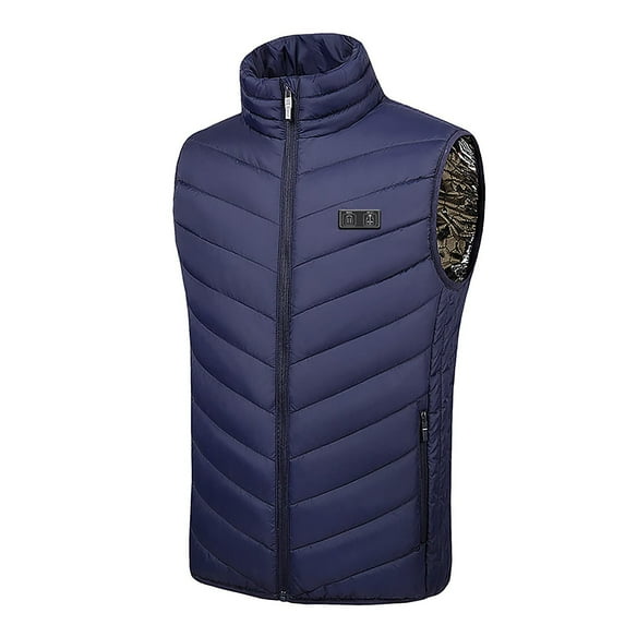 Edvintorg Winter Down Vest for Women Casual Plus Size Heated Vest for Men and Women Dual Control 11 Heating Vests