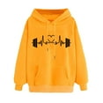 thumbnail image 1 of Edvintorg Women Hoodies and Sweatshirts Fashion Kawaii Casual Long Sleeve Print Pullover Tops with Pocket Moletom Feminino, 1 of 3