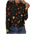 thumbnail image 1 of Edvintorg Women Long Sleeve Tops Dressy Casual Business Work Shirt Fall Trendy Clothes Lightweight Loose Blouses Plus Size, 1 of 8