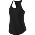 thumbnail image 1 of Edvintorg Women's Active Workout Quick Dry Stretch Racerback Tank Tops Fashion Crew Neck Sleeveless Loose Fit Casual Shirts, 1 of 5