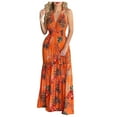 thumbnail image 1 of Edvintorg Women's Dress V-Neck Cami Dresses Summer Backless Maxi Dress Floral Print formal Party Dresses 2025 Vacation Outfits for Women, 1 of 4