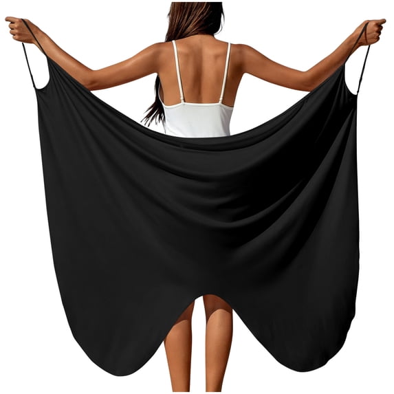 Edvintorg Women's Sarong Cover Up High Slit Long Skirt Coverups for Swimwear Bathing Suit Plus Size Fashion