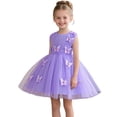 thumbnail image 1 of Edvintorg formal Dresses for Girls Party Gown Sleeveless Tulle Dress Summer Knee Length A Line Mini Sundress Size 0-8, 1 of 7