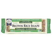 Edward And Sons Brown Rice Snaps - Tamari Seaweed, 3.5 Oz