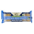 thumbnail image 1 of Edward And Sons Brown Rice Snaps Unsalted Plain, 3.5 Oz, 1 of 10