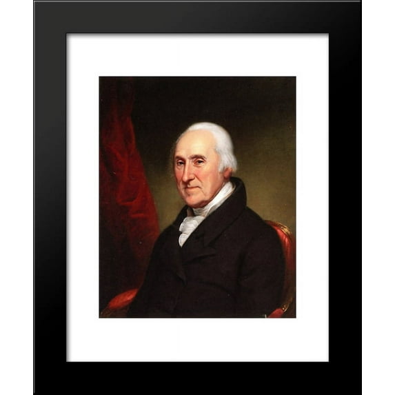 Edward Burd 20x24 Framed Art Print by Peale, Charles Willson