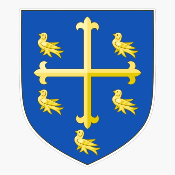 Edward Confessor Royal Arms Sticker