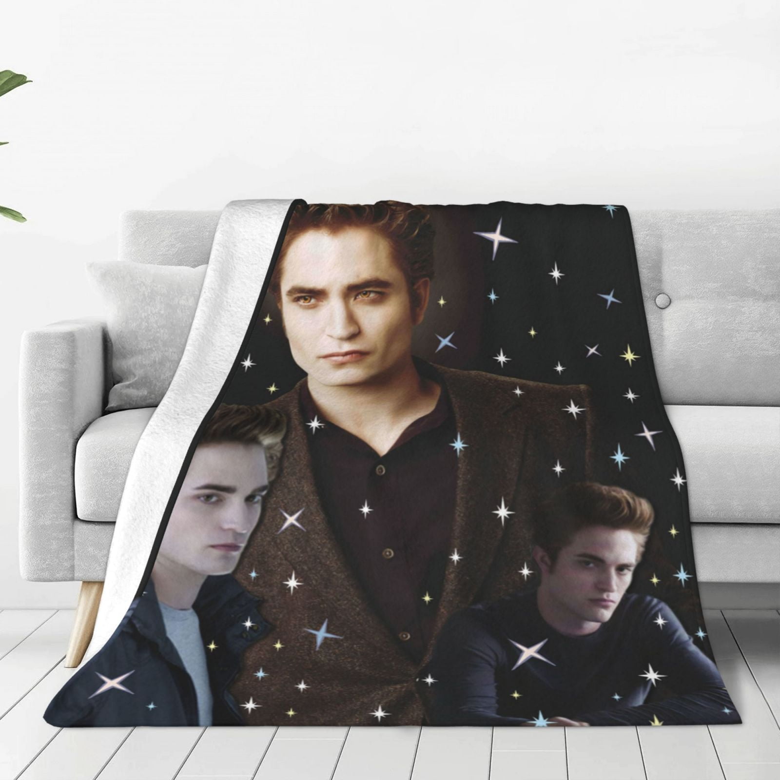 Edward-CullenBlanket 80x60,Throw Blanket Gifts for Fans Lover Girls Boys Women Present Hoodie Him Bed