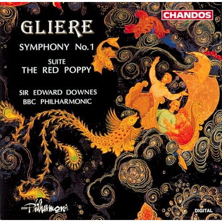 Edward Downes - Symphony 1 / Red Poppy Ballet Suite - Music & Performance - CD