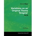 thumbnail image 1 of Edward Elgar - Variations on an Original Theme 'Enigma' Op.36 - A Full Score, (Paperback), 1 of 1