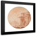 thumbnail image 1 of Edward Francis Burney 15x15 Black Modern Framed Museum Art Print Titled - Roman Ruins, 1 of 5