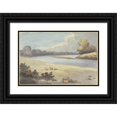 thumbnail image 1 of Edward Francis Burney 18x13 Black Ornate Wood Framed Double Matted Museum Art Print Titled - Richmond, 1 of 5