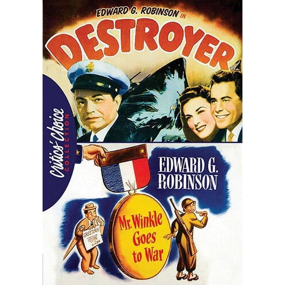 Edward G. Robinson War Drama Double Feature (DVD), Mill Creek, Drama