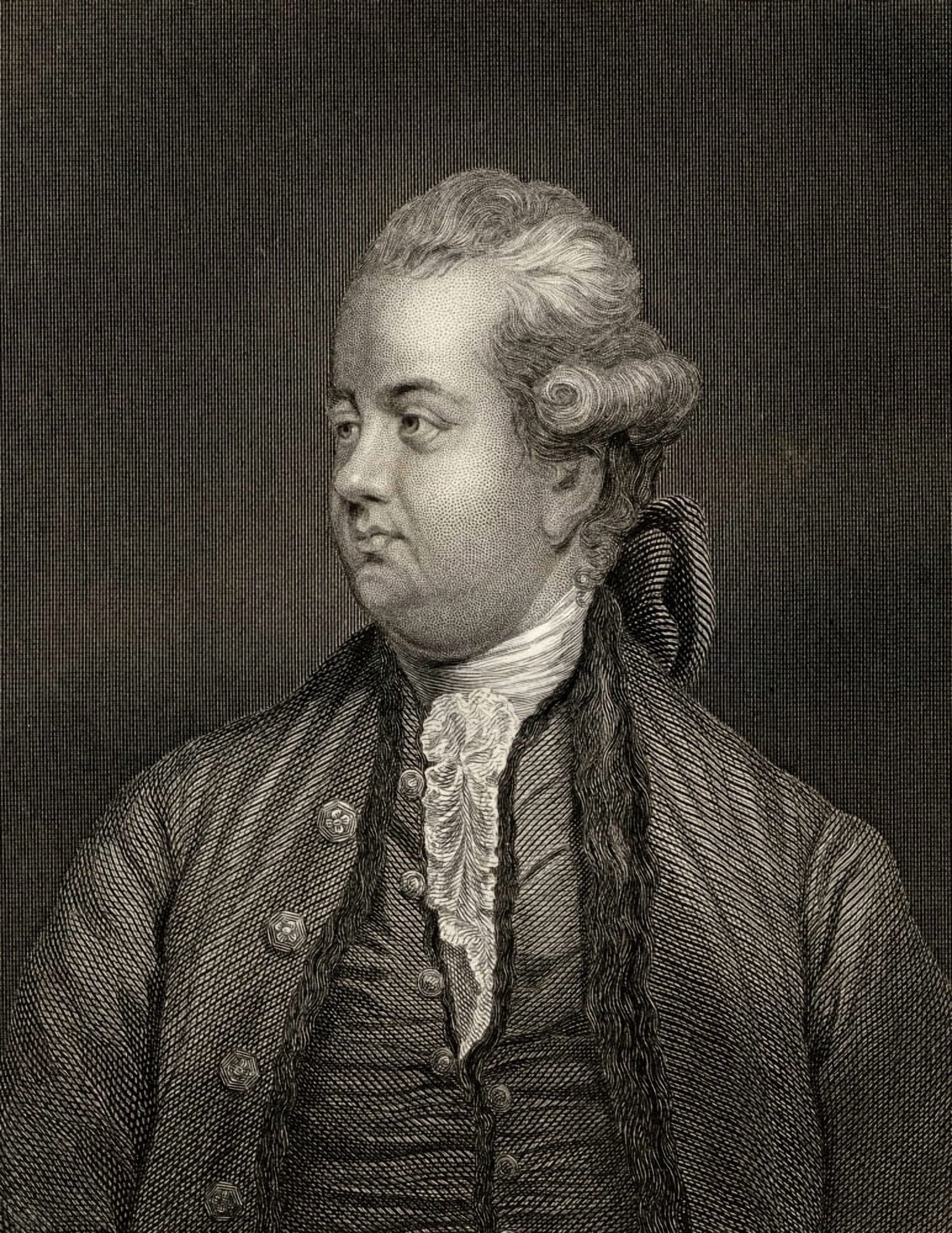 Edward Gibbon1737-1794 English Rationalist Historian And Scholar Engraved By WHEgleton From A Painting By SirJoshua Reynolds Canvas Art - Ken Welsh Design Pics (12 x 16)