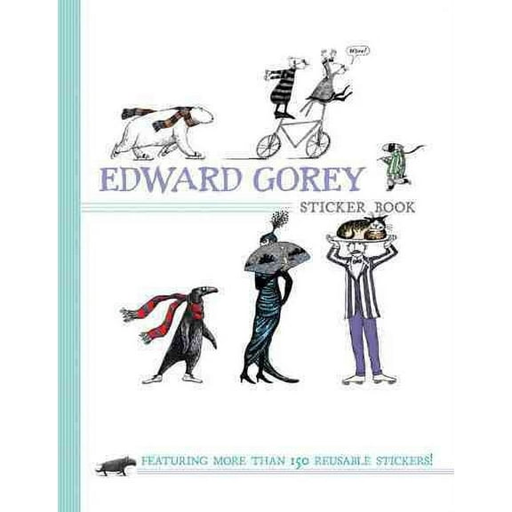Edward Gorey Sticker Book