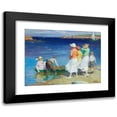 thumbnail image 1 of Edward Henry Potthast 18x15 Black Modern Framed Museum Art Print Titled - A Sailing Party (Going for a Sail) (circa 1924), 1 of 5