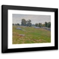 thumbnail image 1 of Edward Herbert Barnard 14x12 Black Modern Framed Museum Art Print Titled - In the Fields, 1 of 5