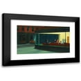 thumbnail image 1 of Edward Hopper 18x12 Black Modern Framed Museum Art Print Titled - Nighthawks (1942), 1 of 5