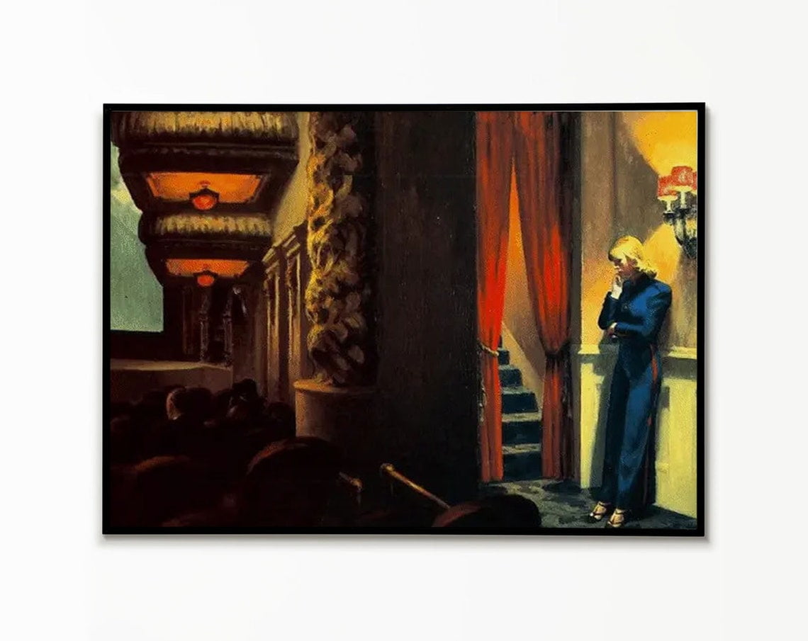Edward Hopper New York Movie Poster, Realist Art, American Painter, New ...