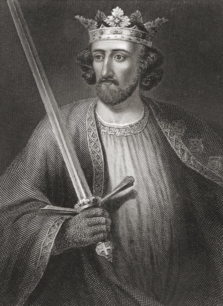 Edward I 1239 Canvas Art - Ken Welsh Design Pics (13 x 18)