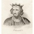 thumbnail image 1 of Edward I Aka Longshanks 1239 - 1307 King of England From The Book Crabbs Historical Dictionary Published 1825 Poster Print - 14 x 15, 1 of 1