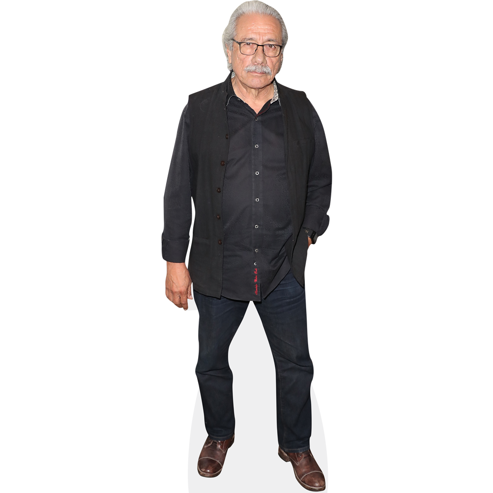 Edward James Olmos (Casual) Mini Cardboard Cutout Standee