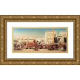 thumbnail image 1 of Edward John Poynter 24x12 Gold Ornate Framed and Double Matted Museum Art Print Titled - Israel in Egypt (1867), 1 of 4