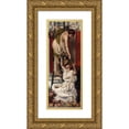 thumbnail image 1 of Edward John Poynter 9x18 Gold Ornate Wood Frame and Double Matted Museum Art Print Titled - The Festival (1875), 1 of 4