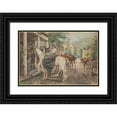 thumbnail image 1 of Edward Lamson Henry 24x18 Black Ornate Framed Double Matted Museum Art Print Titled: Waiting, 1 of 5