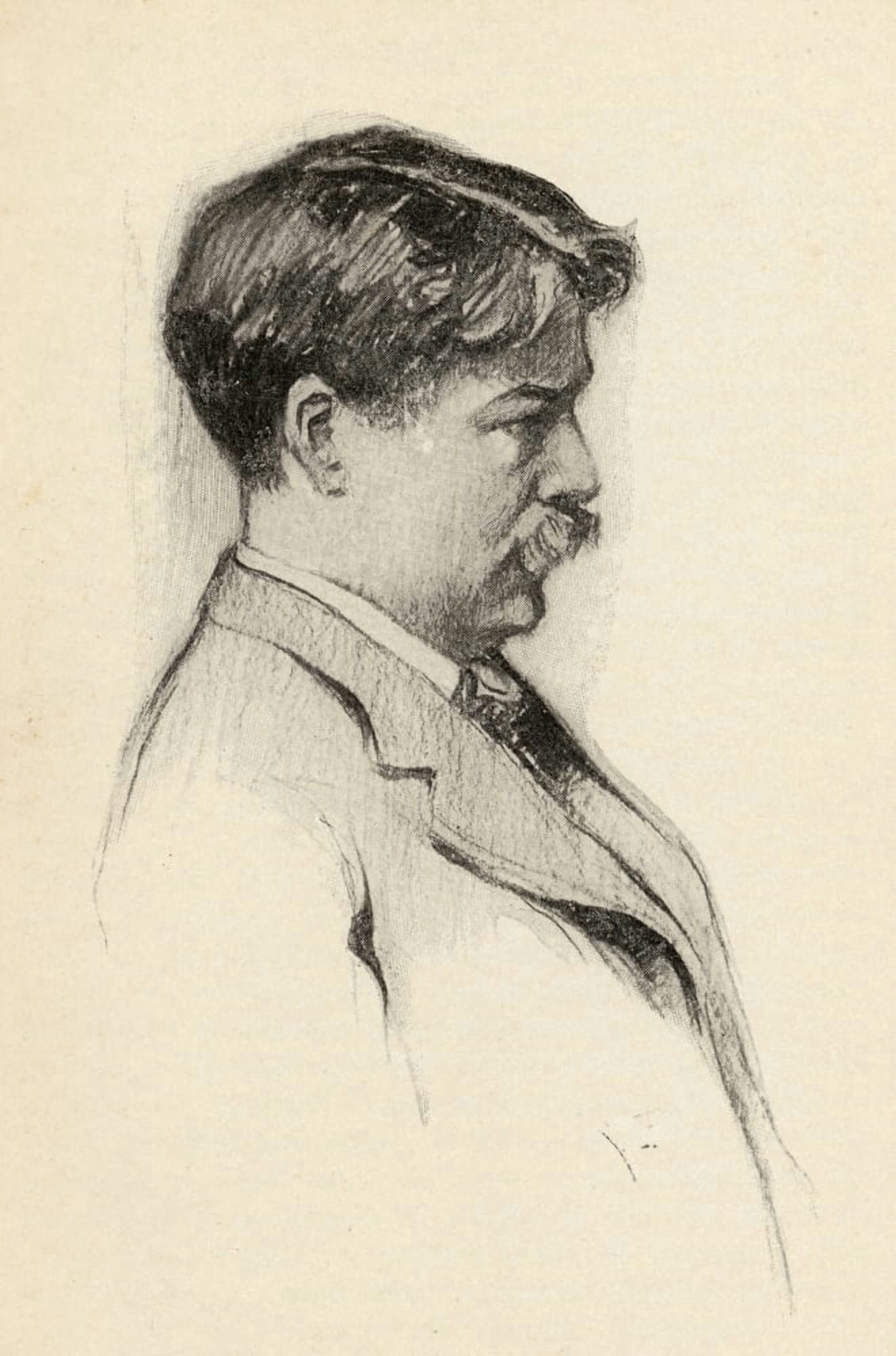 Edward Macdowell1861-1908 American Pianist And Composer Portrait By Chase Emerson American Artist 1874-1922 Canvas Art - Ken Welsh Design Pics (12 x 18)