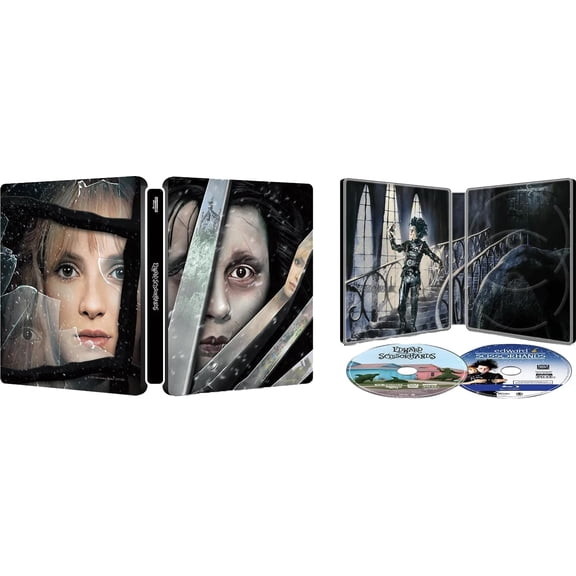 Edward Mani Di Forbice - 4K (Bd 4K + Bd Hd) (4K Ultra HD) Johnny Depp Winona Ryder Dianne Wiest