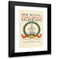 thumbnail image 1 of Edward McKnight Kauffer 10x14 Black Modern Framed Museum Art Print Titled - The Royal United Service Museum, for London Underground (1921), 1 of 5