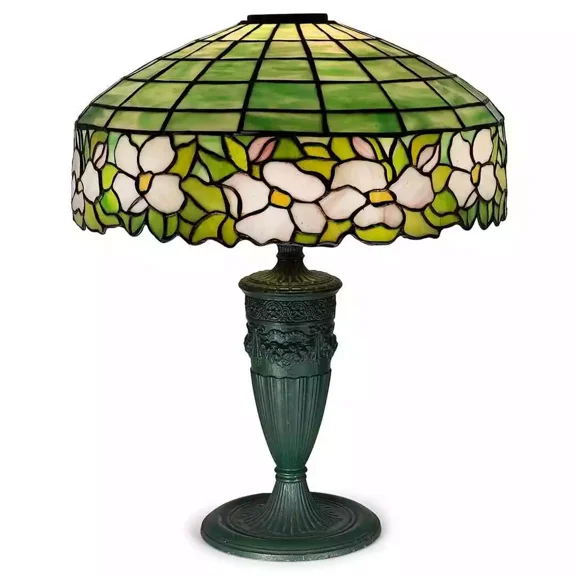 Pre-Owned Edward Miller & Co. Floral Table Lamp