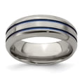 thumbnail image 1 of Edward Mirell Titanium with Bevel 8mm Band, 1 of 7