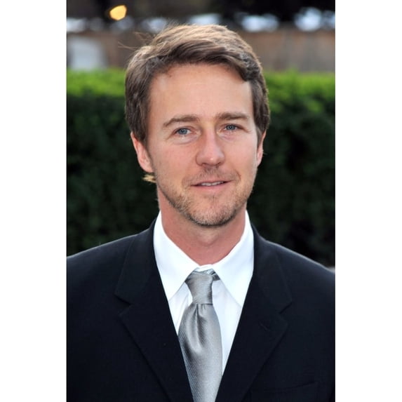 Edward Norton At Arrivals For Metropolitan Opera Season Opening Night Performance Of Tosca Photo Print